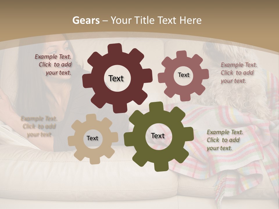 Family Sunset Wellness PowerPoint Template