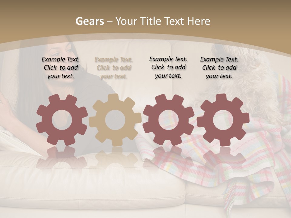 Family Sunset Wellness PowerPoint Template