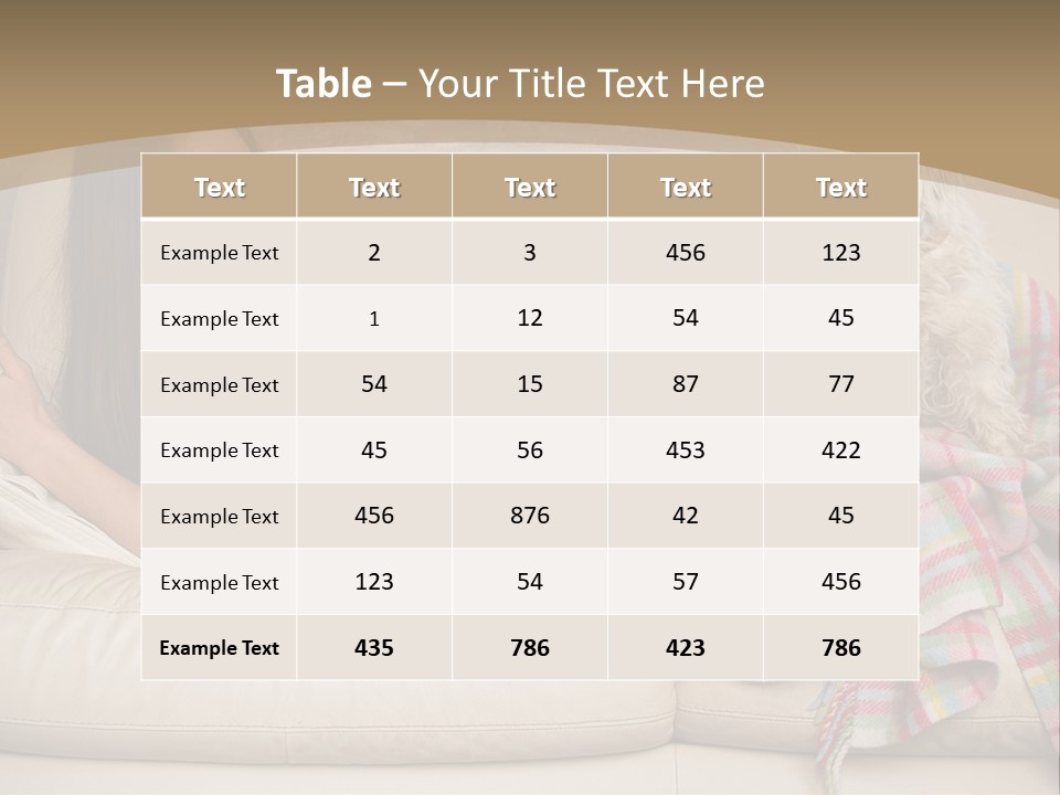 Family Sunset Wellness PowerPoint Template
