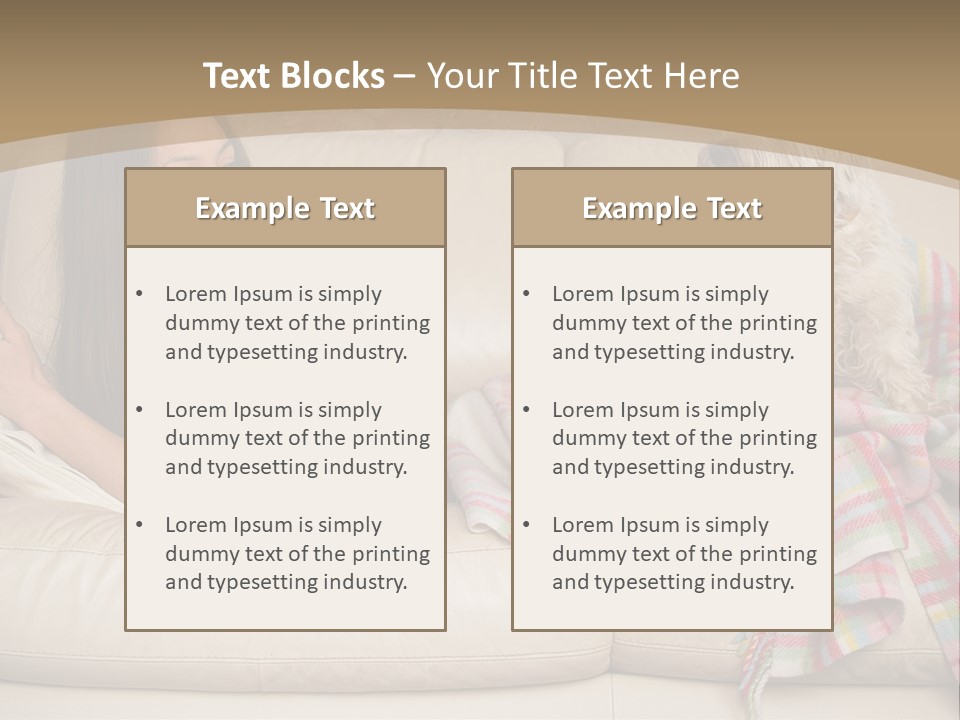 Family Sunset Wellness PowerPoint Template