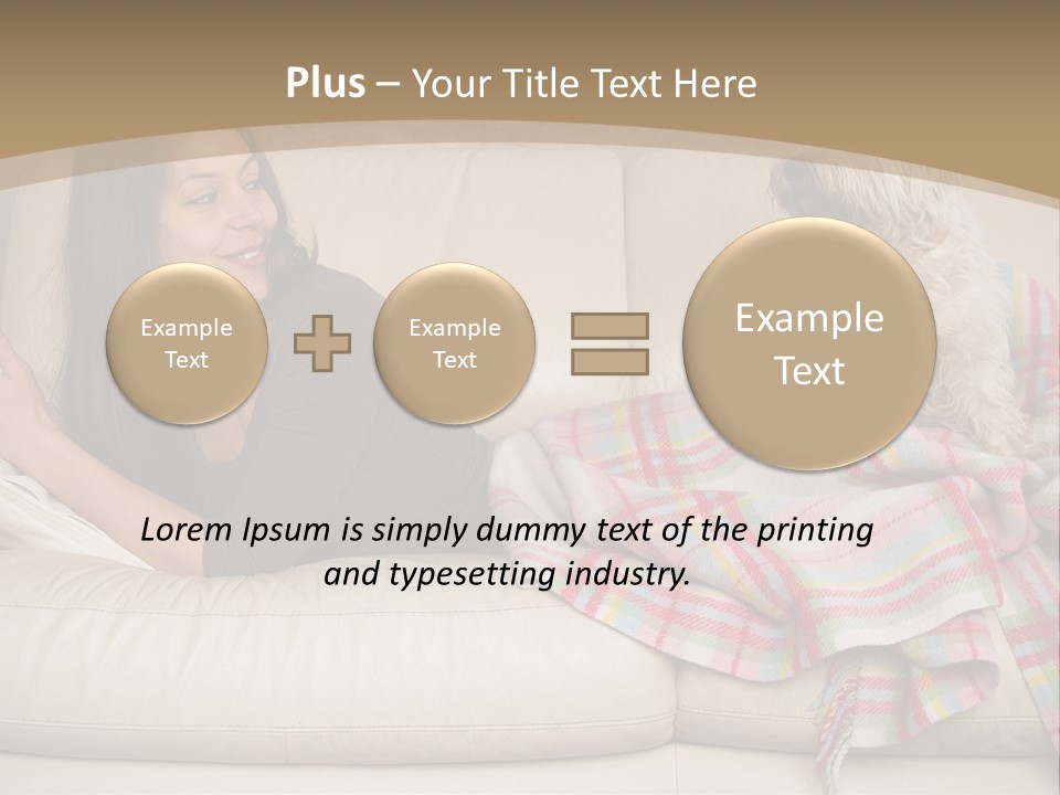 Family Sunset Wellness PowerPoint Template