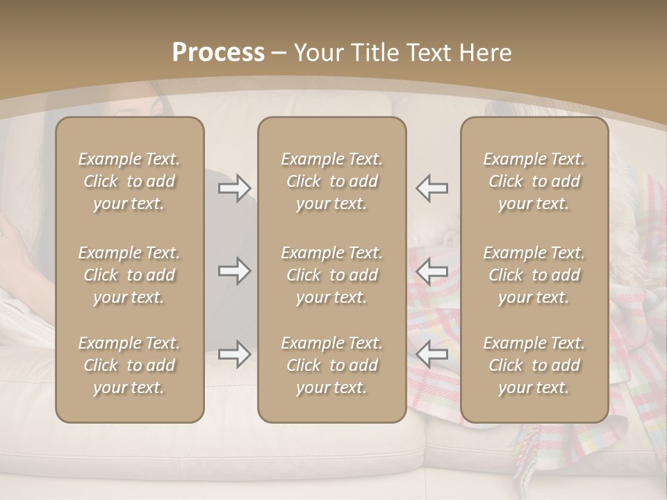 Family Sunset Wellness PowerPoint Template