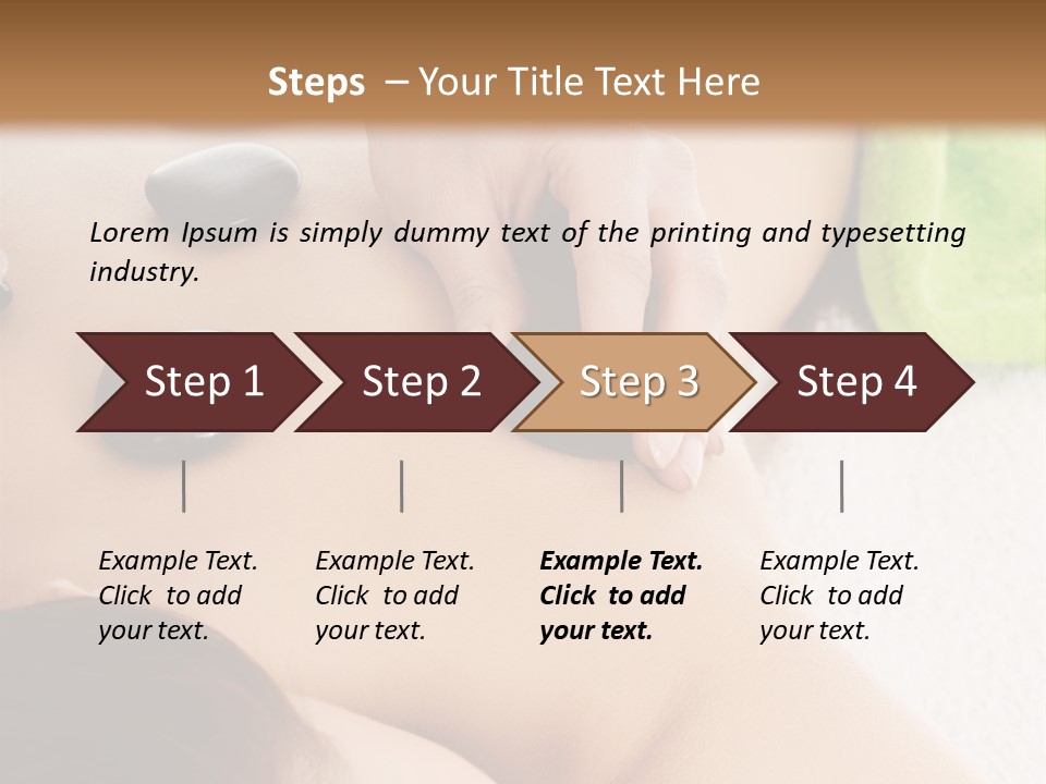 Ocean Calm Beach PowerPoint Template