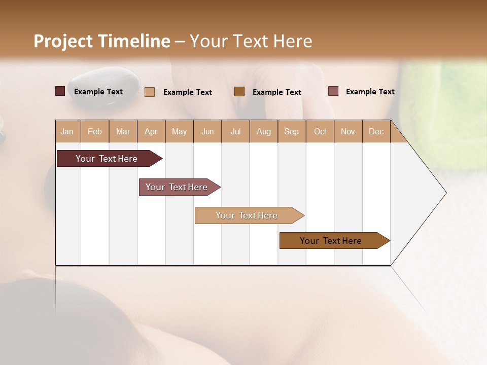 Ocean Calm Beach PowerPoint Template