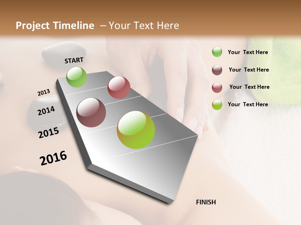 Ocean Calm Beach PowerPoint Template