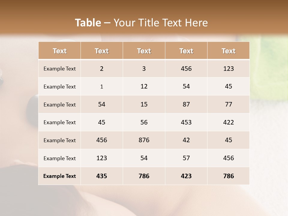 Ocean Calm Beach PowerPoint Template