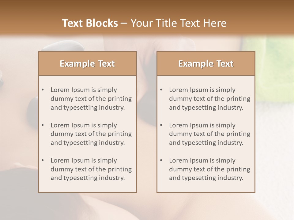 Ocean Calm Beach PowerPoint Template