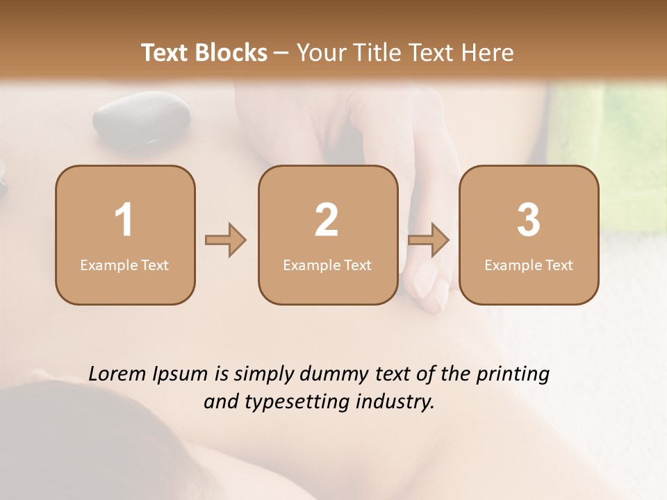 Ocean Calm Beach PowerPoint Template