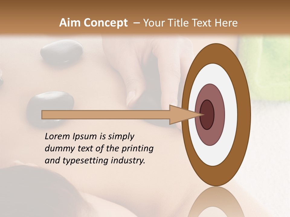 Ocean Calm Beach PowerPoint Template