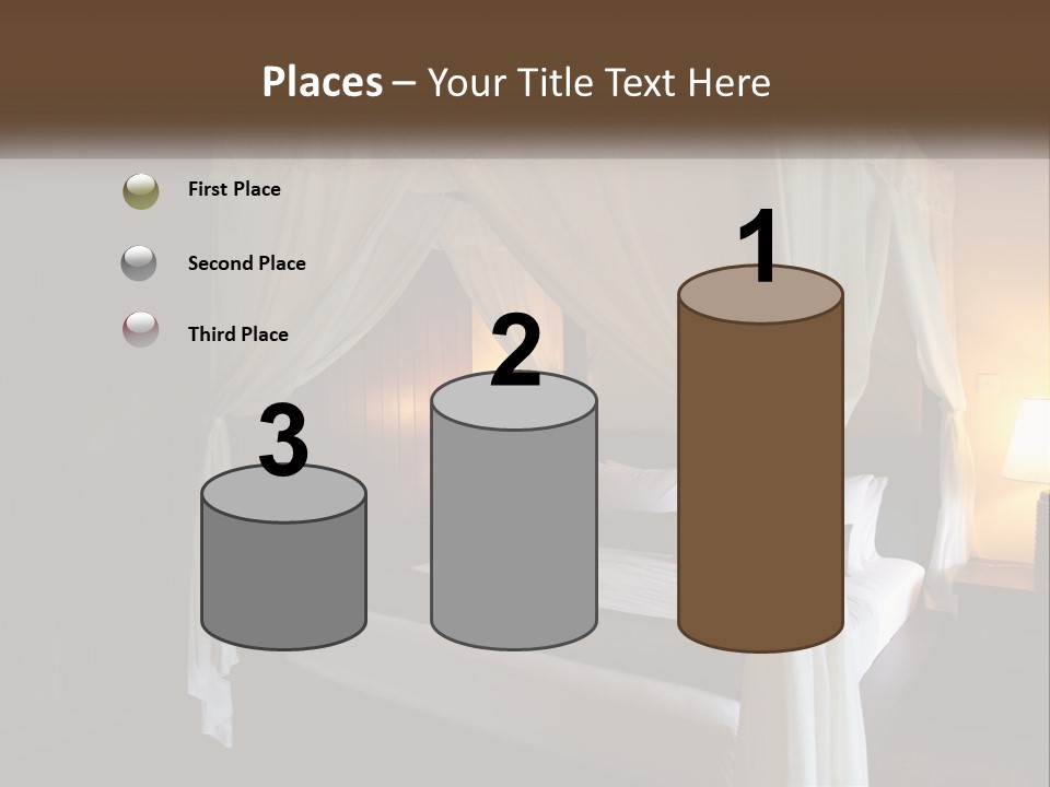 Standing Pensioner Retirement PowerPoint Template