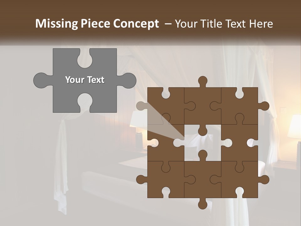 Standing Pensioner Retirement PowerPoint Template