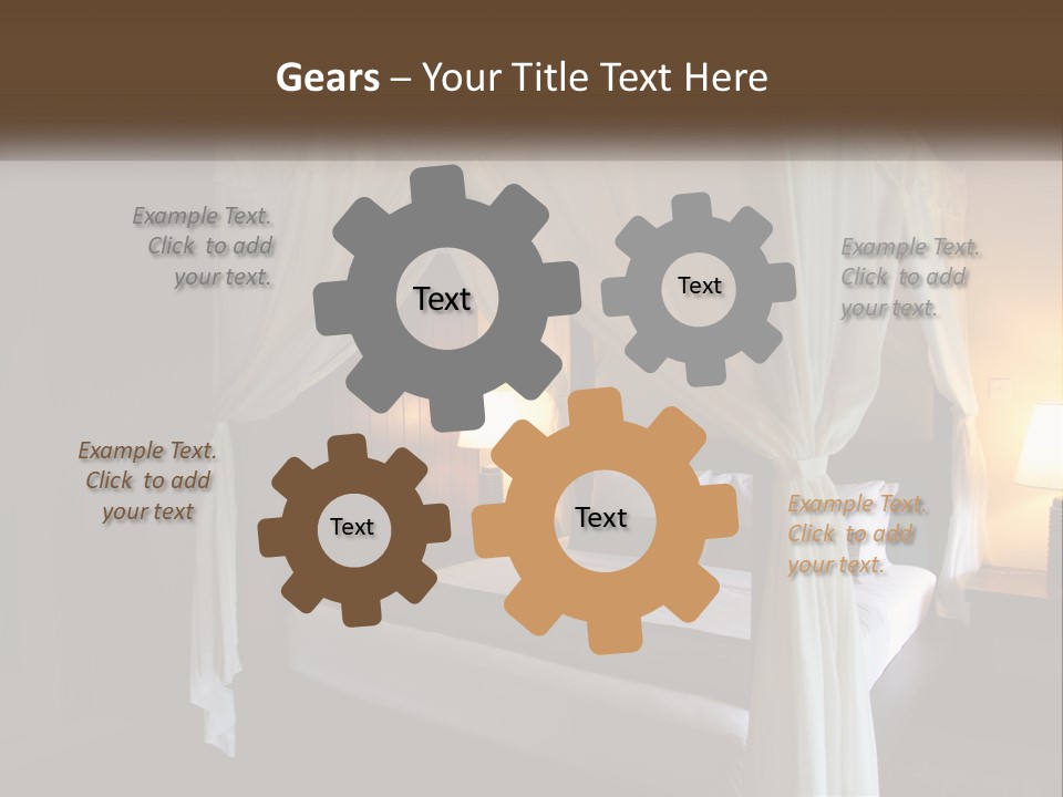 Standing Pensioner Retirement PowerPoint Template