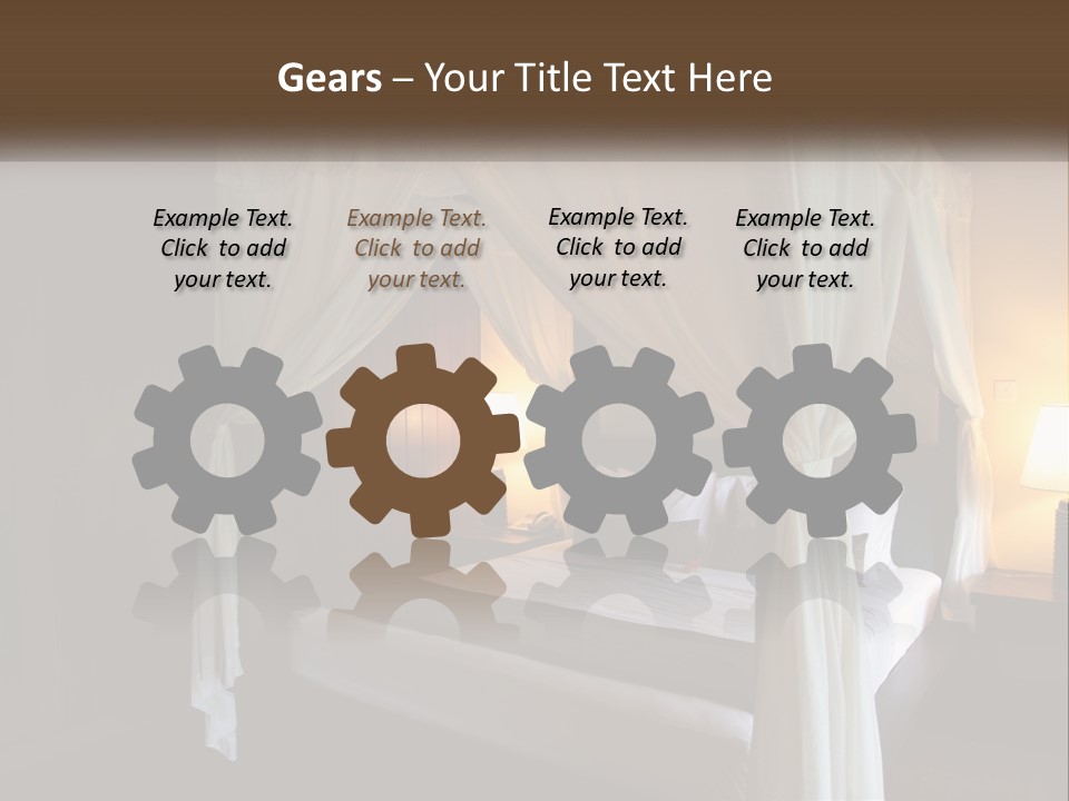 Standing Pensioner Retirement PowerPoint Template