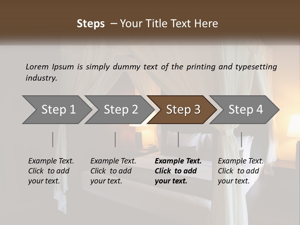 Standing Pensioner Retirement PowerPoint Template