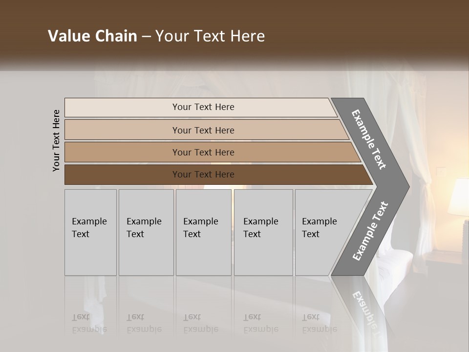 Standing Pensioner Retirement PowerPoint Template