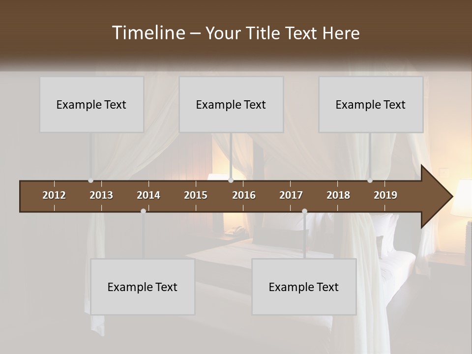 Standing Pensioner Retirement PowerPoint Template