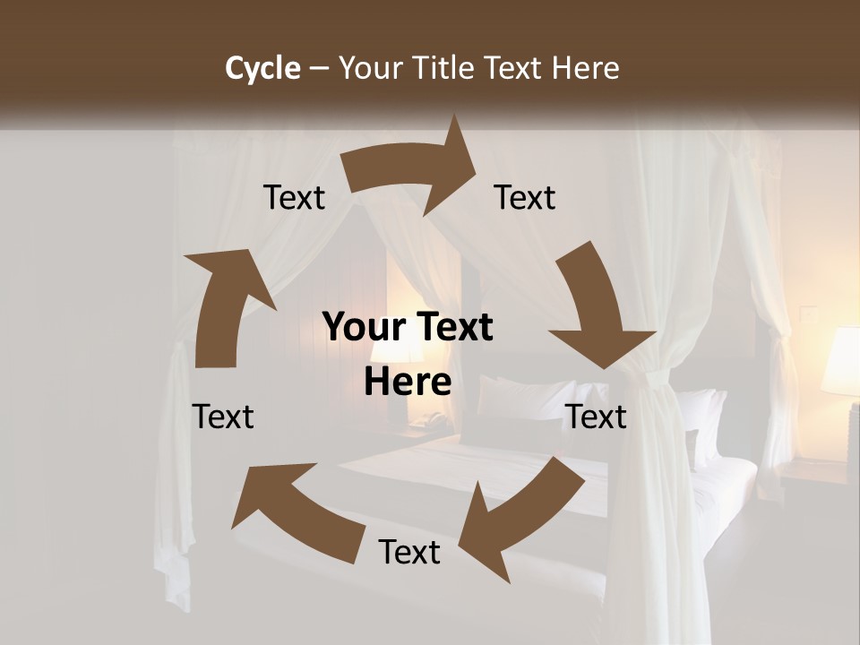 Standing Pensioner Retirement PowerPoint Template