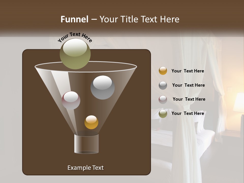Standing Pensioner Retirement PowerPoint Template