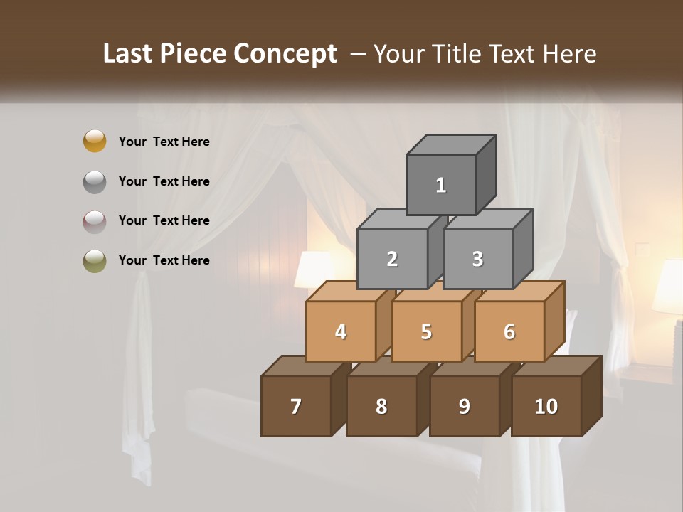 Standing Pensioner Retirement PowerPoint Template