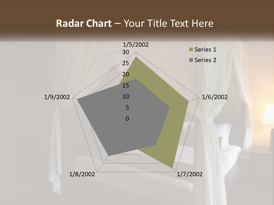 Standing Pensioner Retirement PowerPoint Template