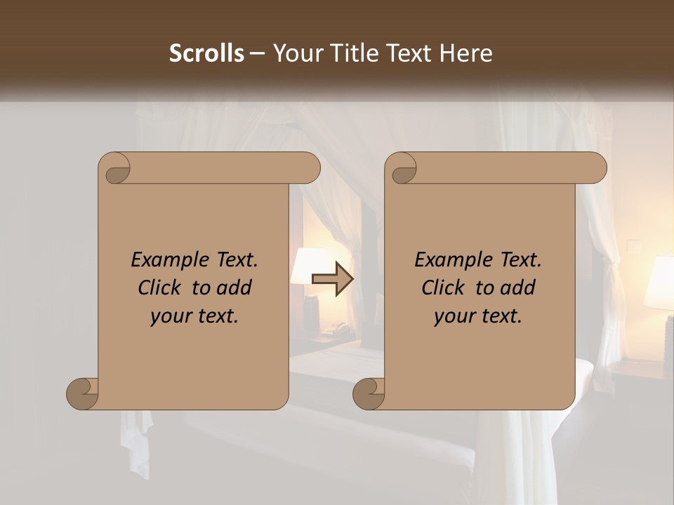 Standing Pensioner Retirement PowerPoint Template