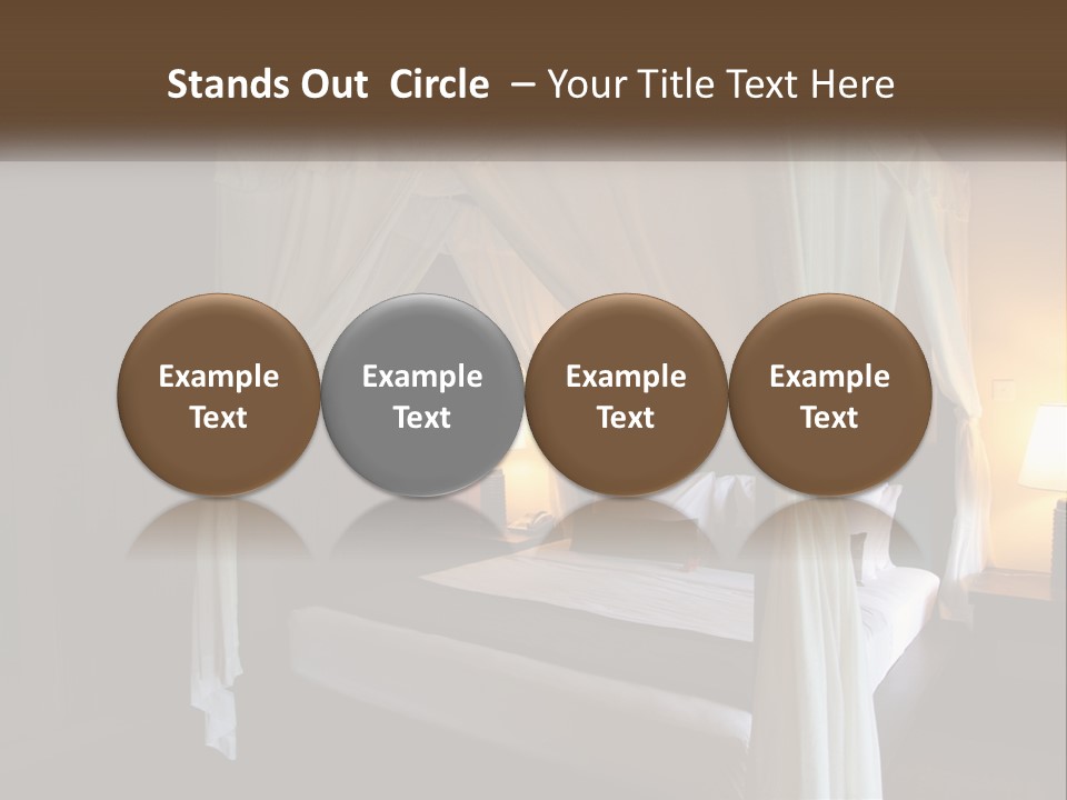 Standing Pensioner Retirement PowerPoint Template