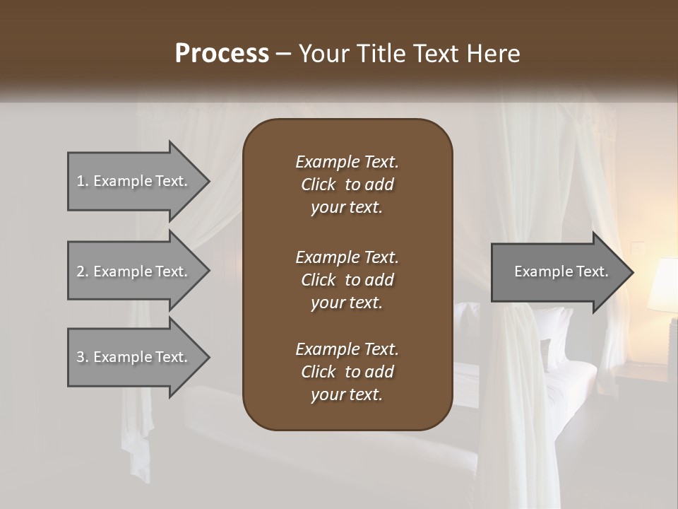 Standing Pensioner Retirement PowerPoint Template