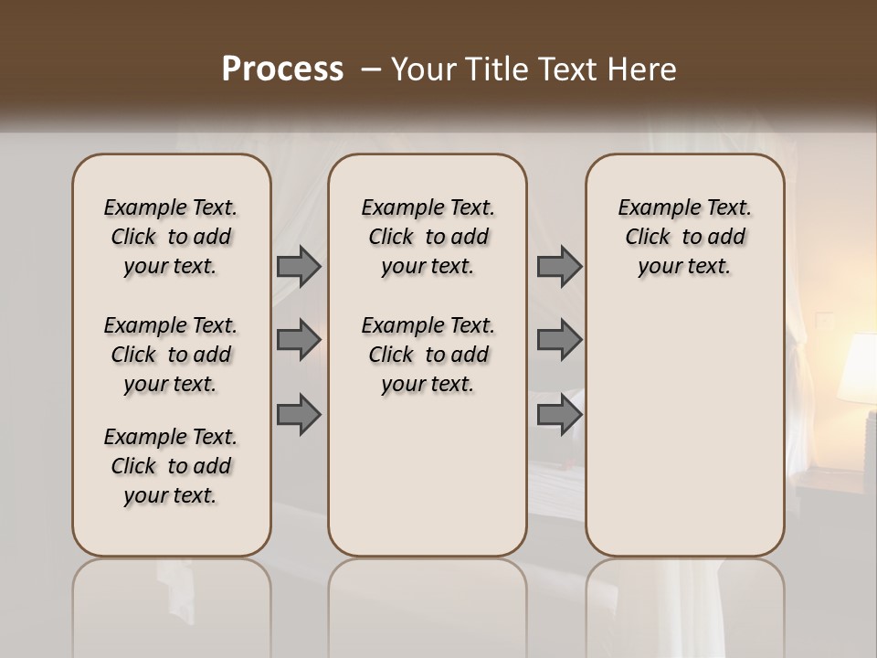 Standing Pensioner Retirement PowerPoint Template