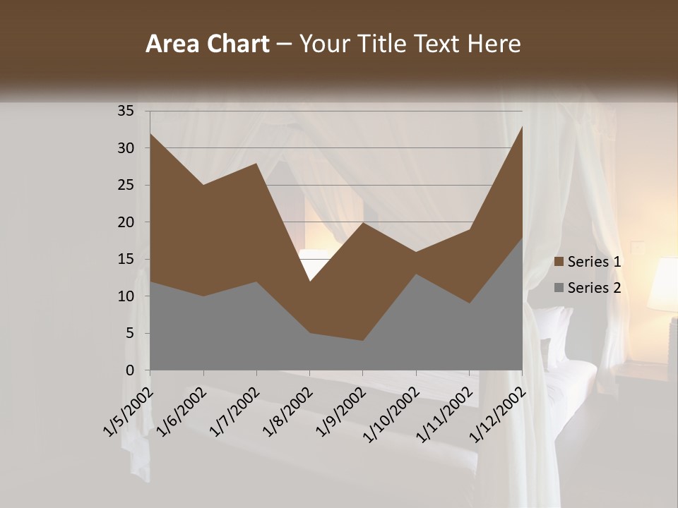 Standing Pensioner Retirement PowerPoint Template