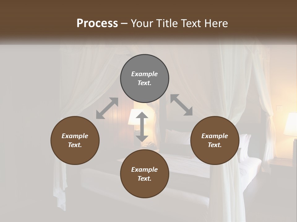 Standing Pensioner Retirement PowerPoint Template