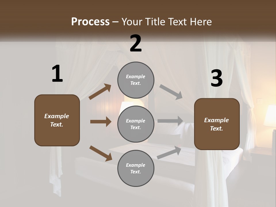 Standing Pensioner Retirement PowerPoint Template