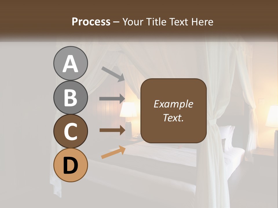 Standing Pensioner Retirement PowerPoint Template