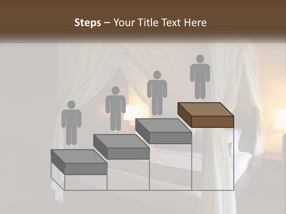 Standing Pensioner Retirement PowerPoint Template