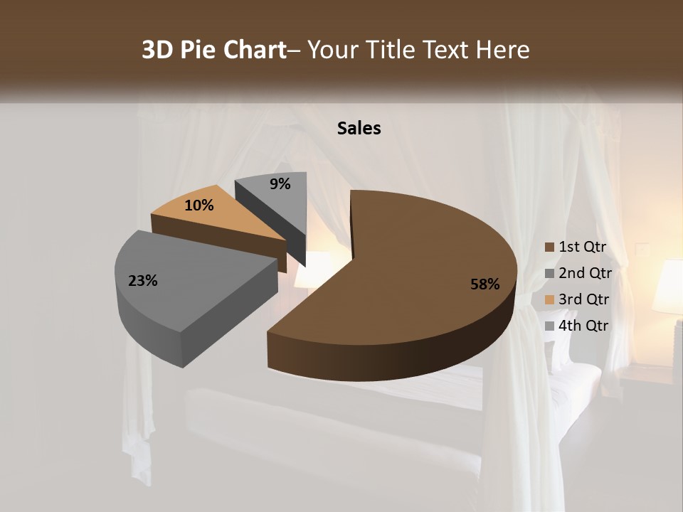 Standing Pensioner Retirement PowerPoint Template