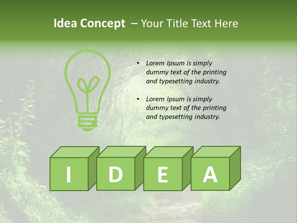 Lifestyle Sea Ocean PowerPoint Template