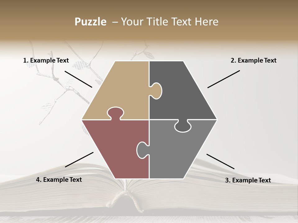 Peaceful Retired Daughter PowerPoint Template