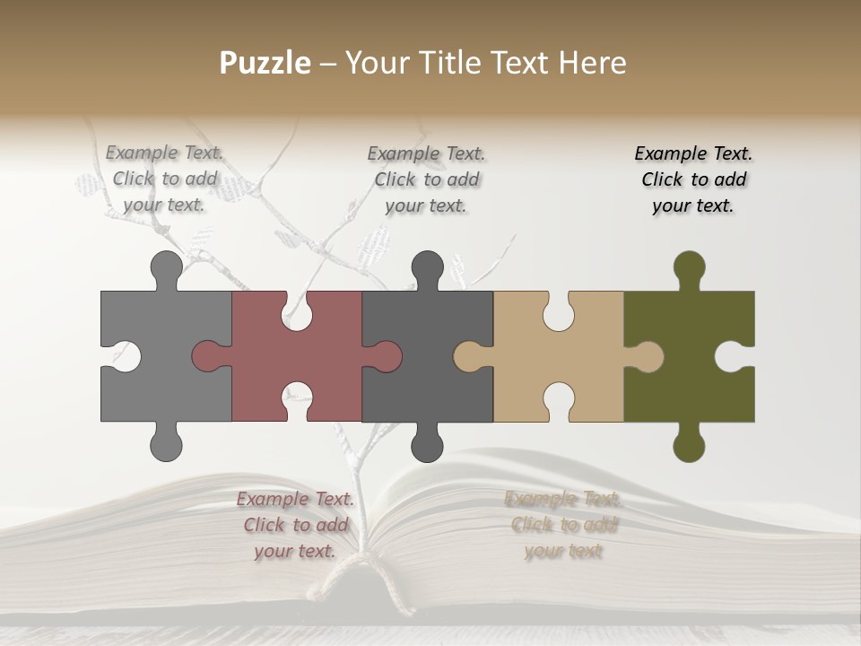 Peaceful Retired Daughter PowerPoint Template