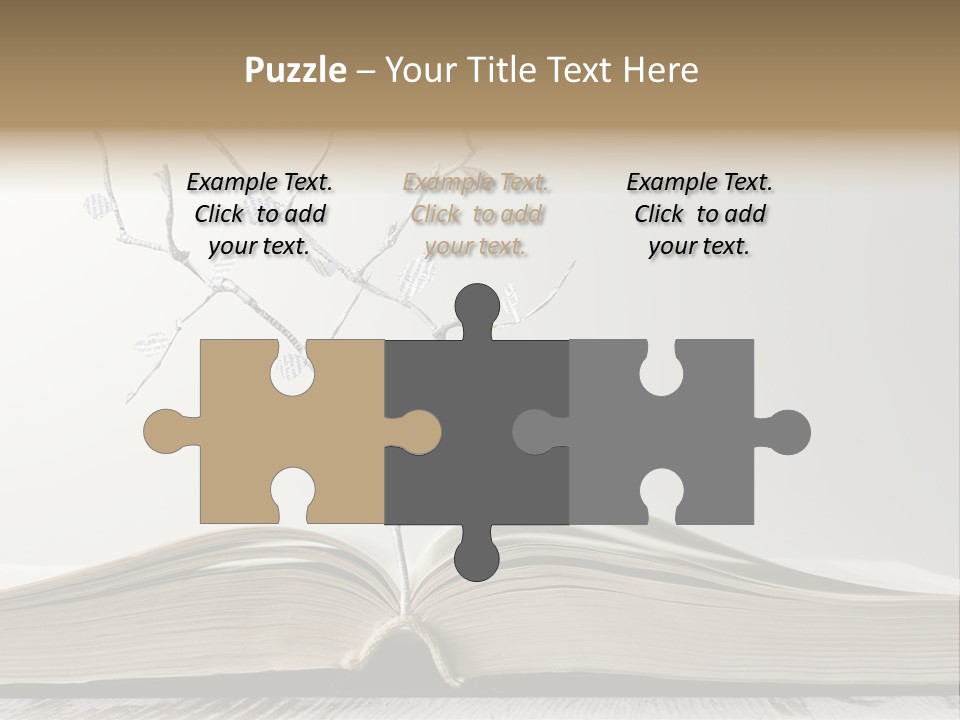 Peaceful Retired Daughter PowerPoint Template