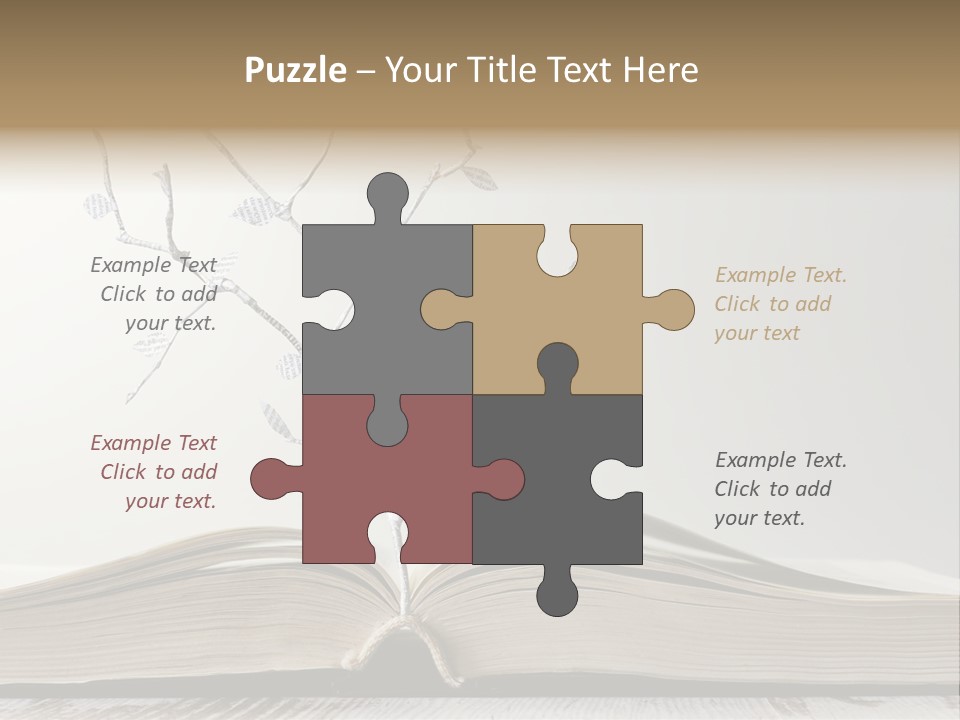 Peaceful Retired Daughter PowerPoint Template