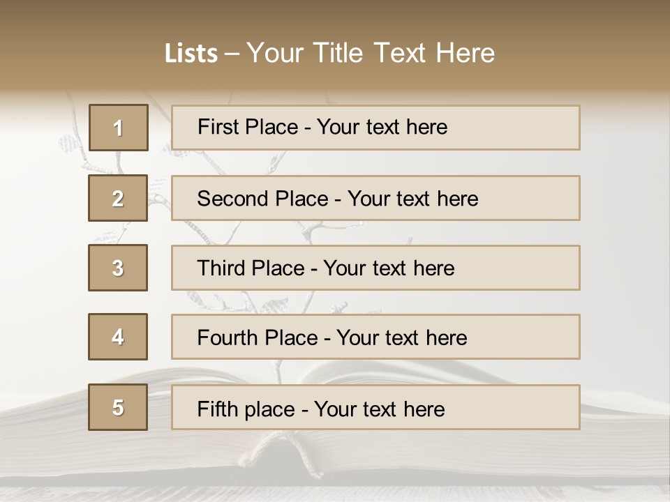 Peaceful Retired Daughter PowerPoint Template