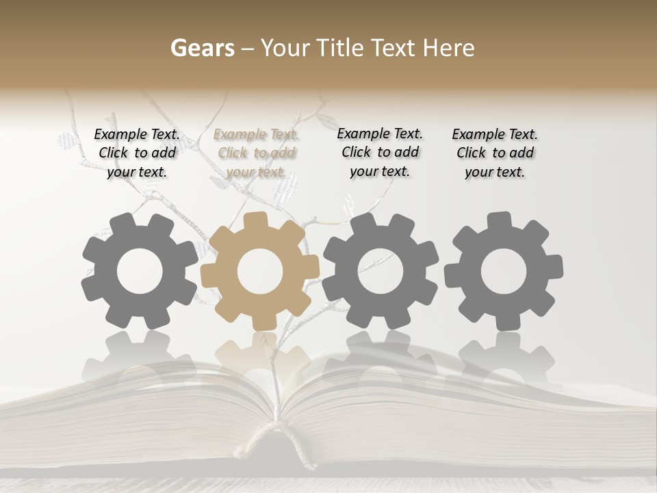 Peaceful Retired Daughter PowerPoint Template