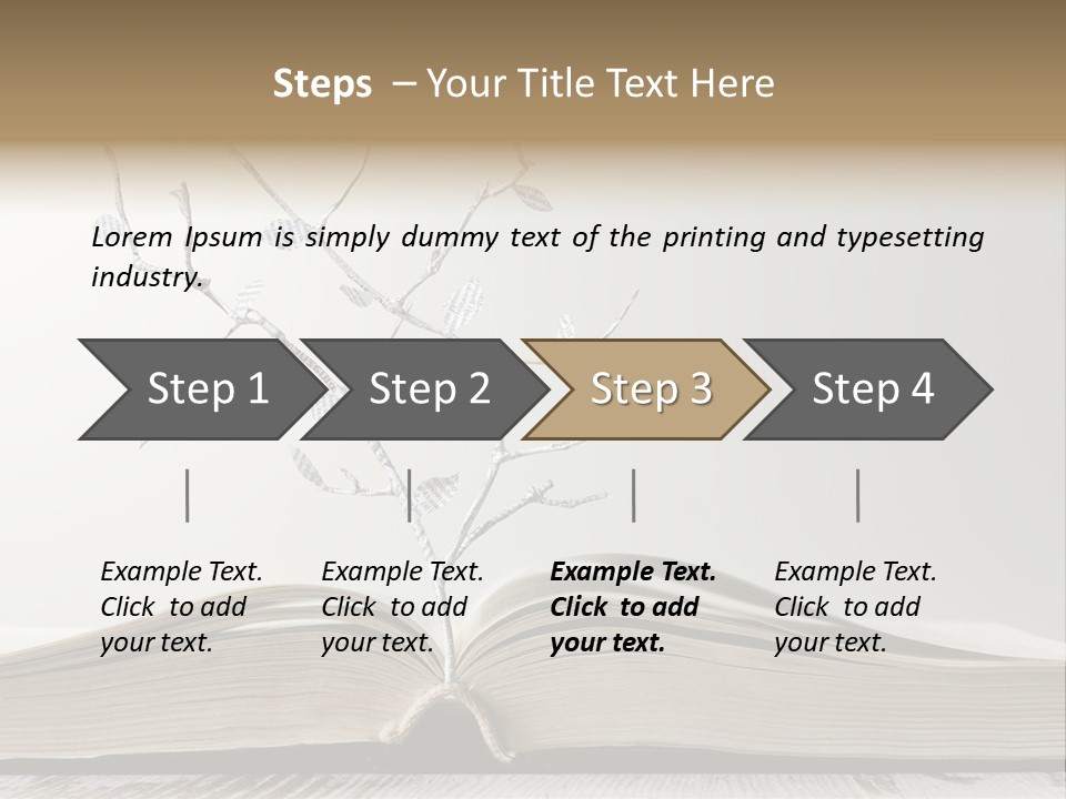 Peaceful Retired Daughter PowerPoint Template