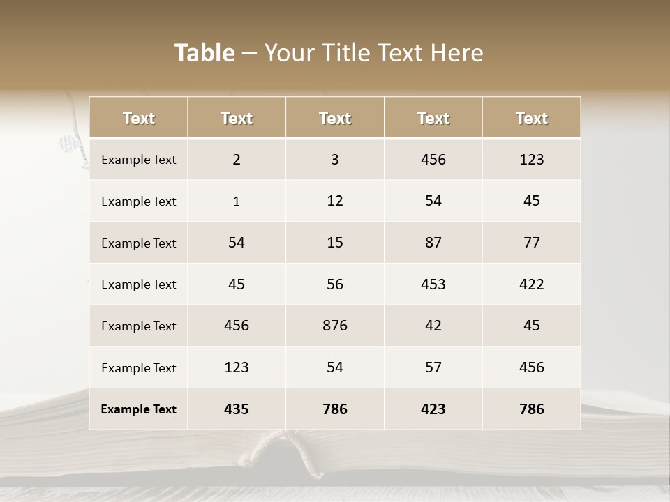 Peaceful Retired Daughter PowerPoint Template