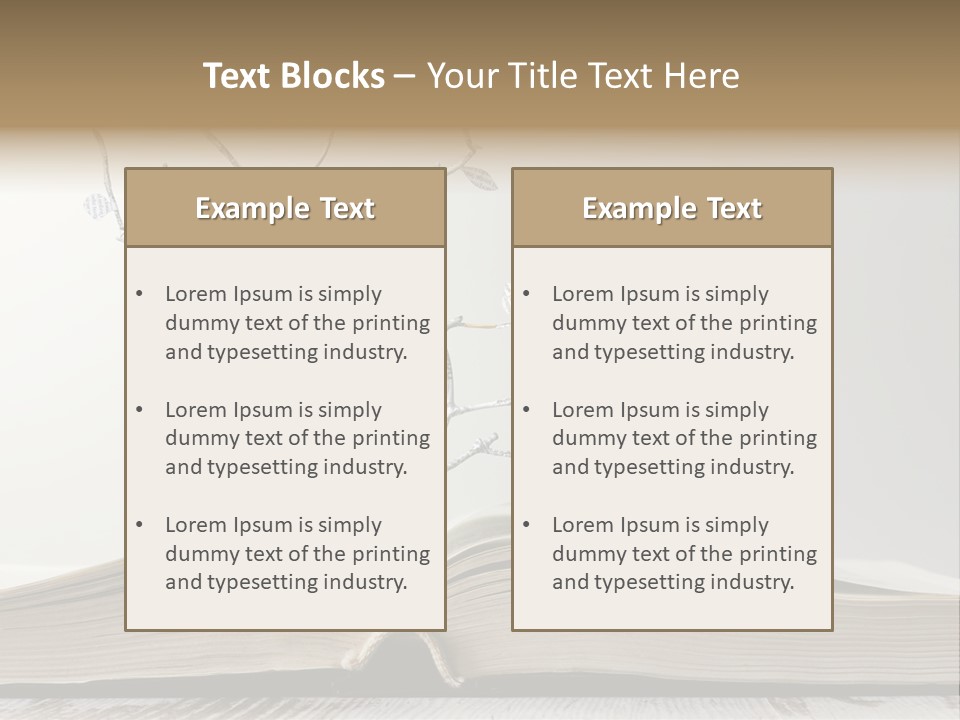 Peaceful Retired Daughter PowerPoint Template