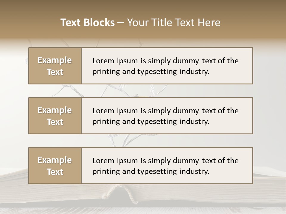 Peaceful Retired Daughter PowerPoint Template