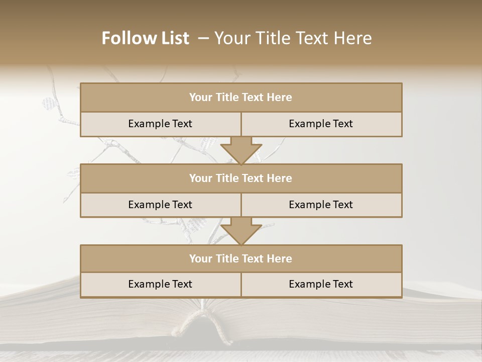 Peaceful Retired Daughter PowerPoint Template