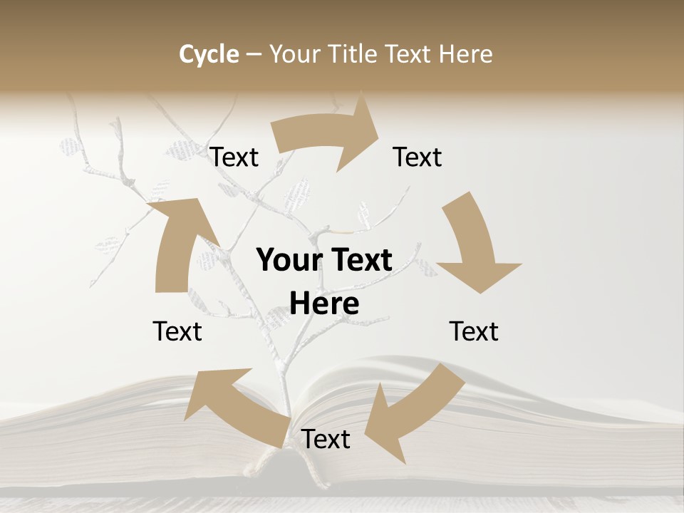 Peaceful Retired Daughter PowerPoint Template