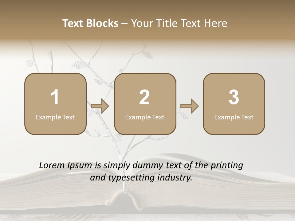 Peaceful Retired Daughter PowerPoint Template