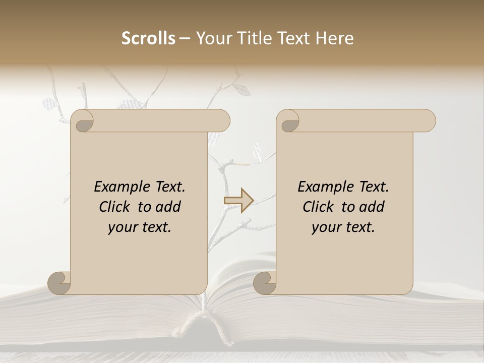 Peaceful Retired Daughter PowerPoint Template
