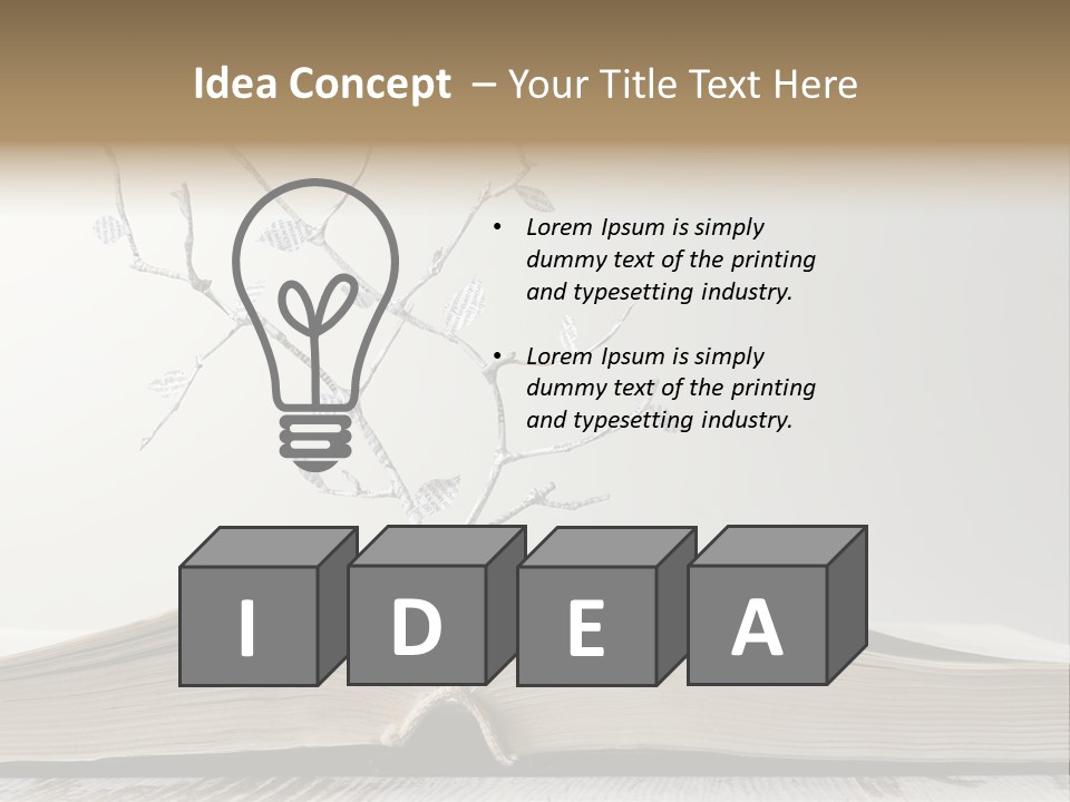 Peaceful Retired Daughter PowerPoint Template